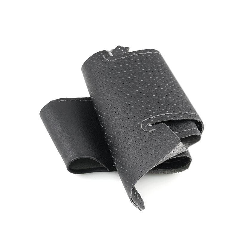 For Mercedes Benz W176 W246 W205 C117 C218 X218 W213 X156 X253 W166 X166 W470 Hand-stitch Car Steering Wheel Cover Leather Trim