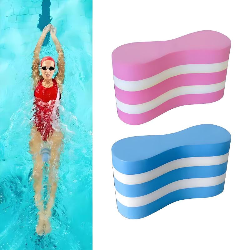 Swimming Pull Buoy Float Portable Swimming Pull Float Swimming Training Aid Equipment Swimming Float Kickboard-For Adult