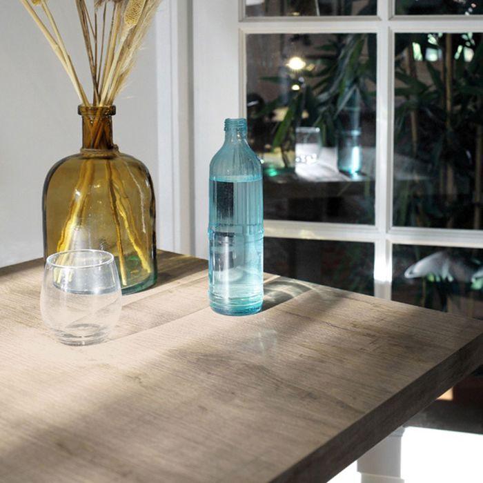 Table 70 x 70 cm - modèle Bazila tanin naturel