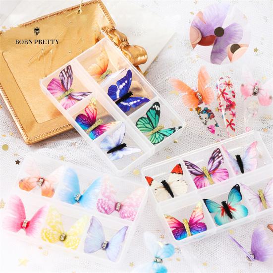 

Отличные украшения для ногтей Украшения для ногтей Широкое применение 4 стиля Простая установка