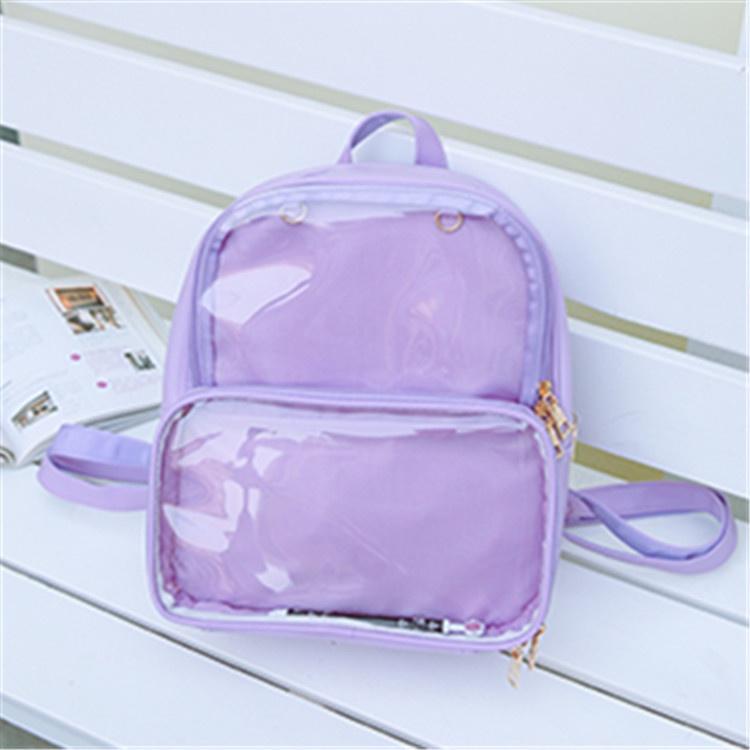 Stylish Transparent Clear Itabag Backpack For Women With High Quality And Fashionable Design