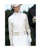 BEANPOLE GOLF [B_Under] Women'S Knit Hybrid Full-Zip Cardigan - Beige (Bj6151L01A)