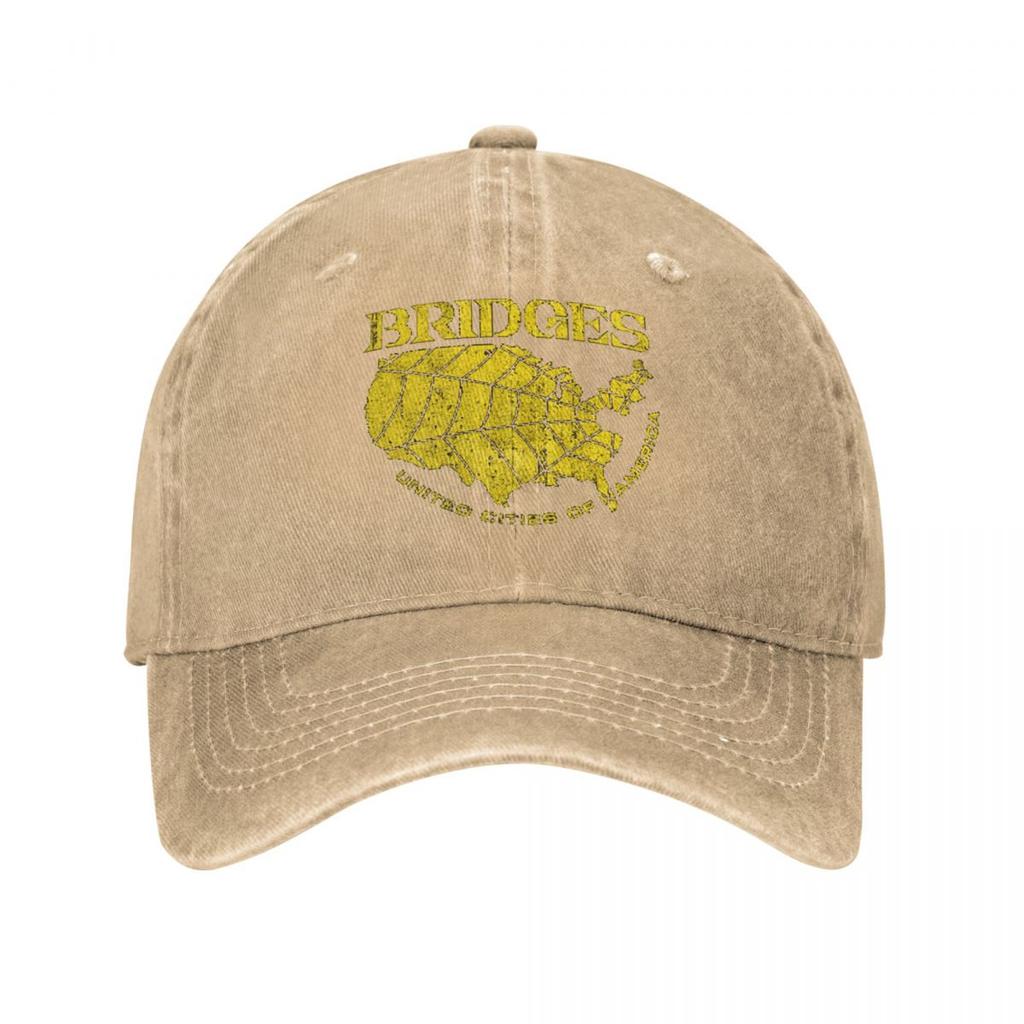 Vintage Death Stranding Bridges UCA Baseball Cap Unisex Style Distressed Washed Snapback Hat Outdoor Workouts Caps Hat
