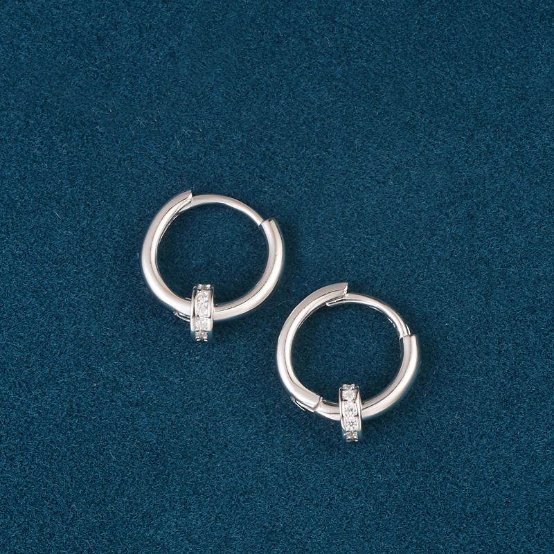 S925 Sterling Silver Unisex Ear Cuff - Wang Hedi Inspired, Simple & Versatile Design 925 Silver