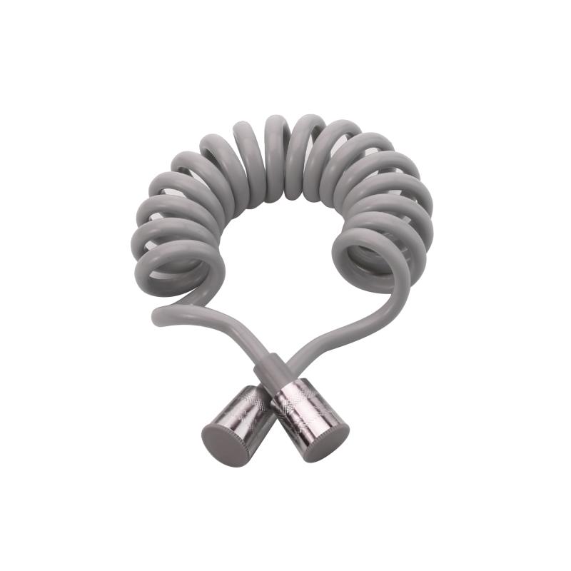 Flexibler Anti-Verdrehungs-Telefonleitung-Stil Badezimmer-Brauseanschlussrohr Feder-Duschschlauch Toiletten-Bidet Wasserleitungen
