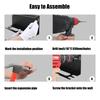 Space Saving Screwdriver Holder and Spanner Organizer Steel Construction Garage Tool Rack Hammers and Wrench Stand
