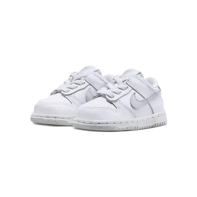 Nike Dunk Low TD Pure Platinum Baby Sneakers White DH9761-102