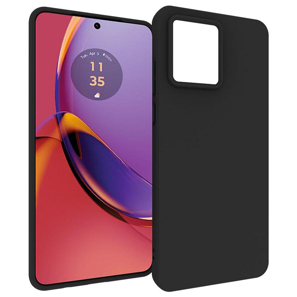 For Motorola Moto G84 5G TPU Shell Matte Phone Cover Bump Proof Back Case (Big Rear Lens Hole)