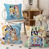 Cute-B-B-Blueys-S Cartoon Pillow Cushion Cover Pillowcase Living Room Sofa Home Decor Customized