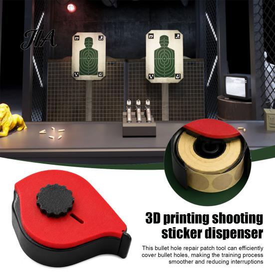 Shoot Range Sticker Tool Automatic Target Dispenser, Repair Patches Holder, Large Tactical Training Supplies Capacity Patch Holder for And Competition