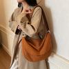 Casual Simple Shoulder Messenger Bag Large Capacity New Dumpling Bag Light and Simple Japanese Dumpling Bag Commuter Bag