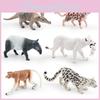 Snow Leopard Pvc Animal Figurine Model With Authentic Design For Nature Enthusiasts