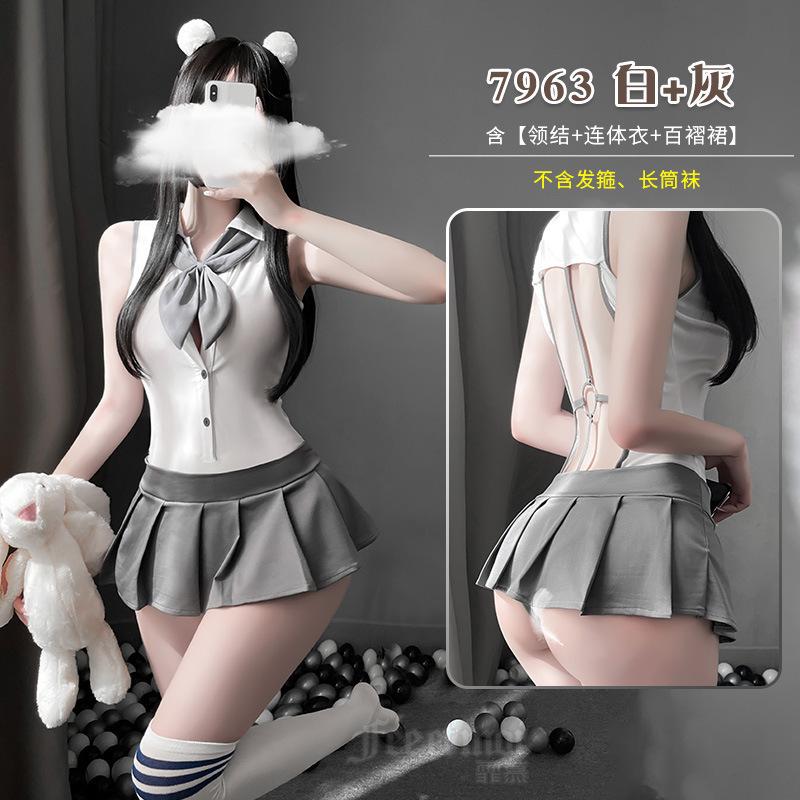 Sexy Pure Lust Sexy Teasing Student Outfit Jk Passion Flirting Women Free Uniform Service Seduction Suit