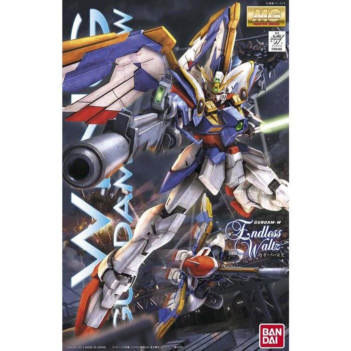 MG New Mobile Report Gundam Wing Endless Waltz XXXG-01W Wing Gundam EW Version 1/100 Scale Color-Coded Plastic Model Kit White