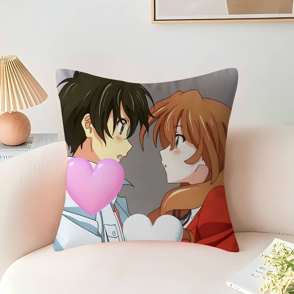 Anime L-Love Hina Cushion Cover 30x50 Polyester Sofa Cushions Decorative Throw Pillows Home Decoration Pillowcover