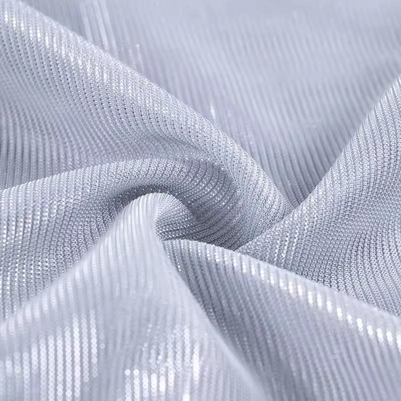 Party Dress Fabric Shiny Flashing Mesh Light Fabric Rridescence Mesh Magic Color for DIY Wedding Dress Cosplay Material
