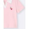 GU by Uniqlo Girls Cropped Polo Shirt Estabunny Jr