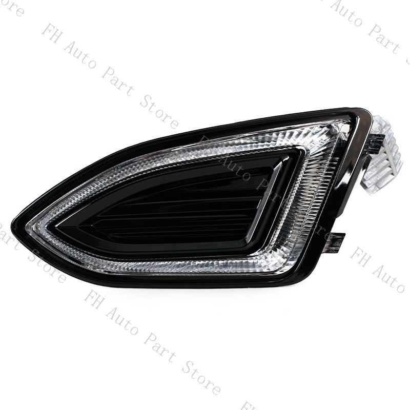 

For Ford Edge 2015 2016 2017 2018 LED Front Bumper DRL Daytime Running Drive Light Fog Lamp Cover Frame Grille