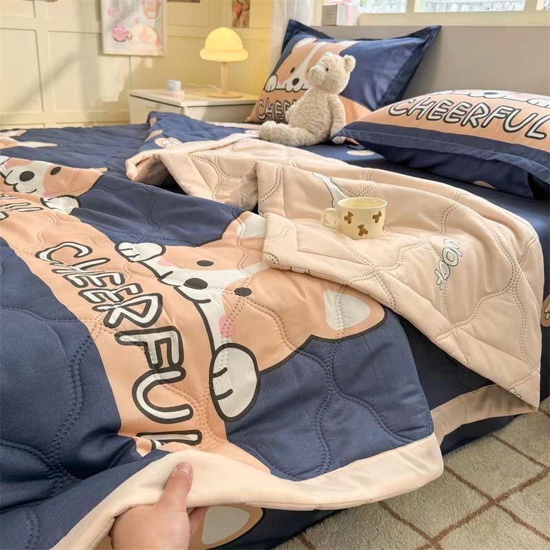 

Бавовняна ковдра весна-літо 2025 р. Тонка ковдра для ковдр для дорослих, дитяча королівська ковдра в стилі печворк Розкішна ковдра для ліжка 200x230 см для домашнього декору 150X200cm Thin Quilts