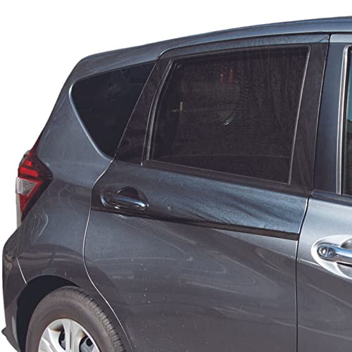 

Comolife Insect Repellent Net, Set of 2 (For Cars) For Back Seats and Windows, Insect Repellent, Window Net, Insect Repellent, Ventilation, Outdo