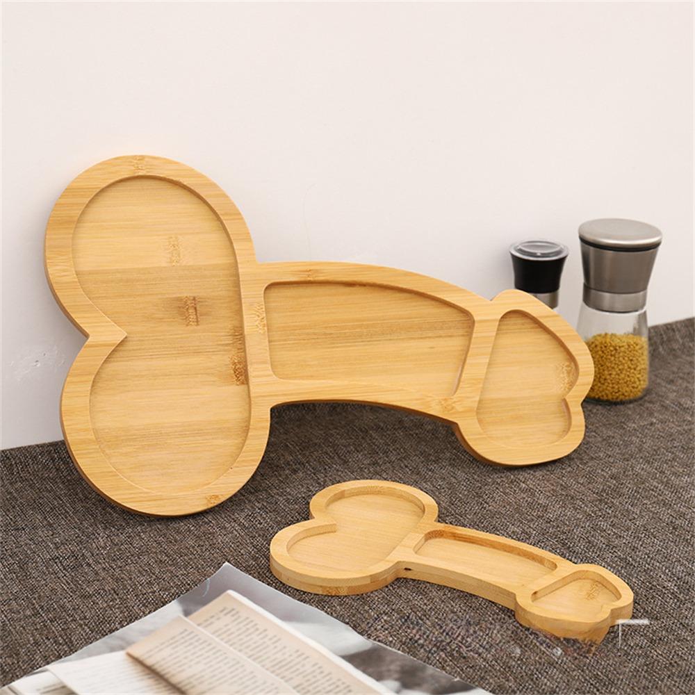 Tray Conscience Selection Solid And Practical Wooden Material Engraving Serving Plate Charcuterie Board Thickened Material