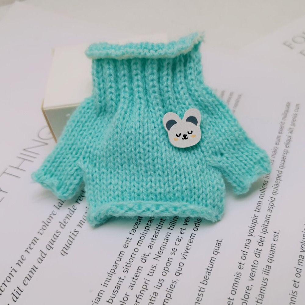 Cute Doll Sweater Clothes for 14cm Wallace Gromit Dog Fashionable Child Birthday Gift Toy  Girls