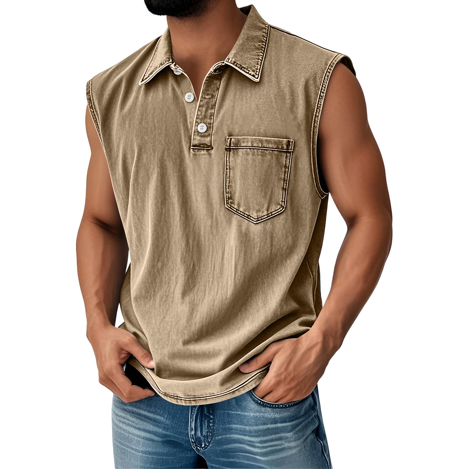 

Mens Vests Cotton Undershirt Men Gym Vest Men Mens Muscle Vest Mens Compression Vest Mens White Vests Vest Men L хаки