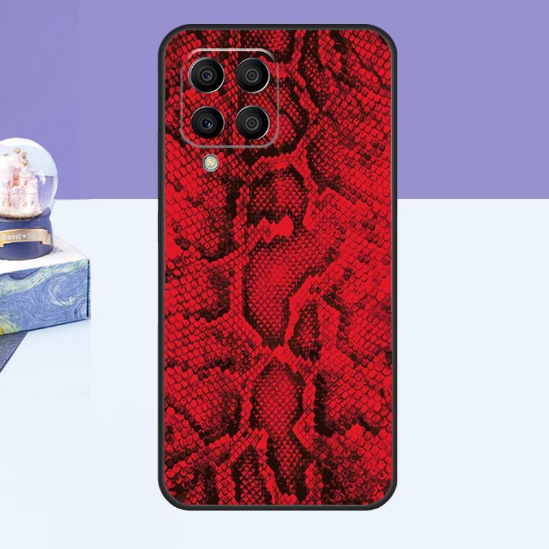 

Чехол под змеиную кожу для Samsung Galaxy M52 M32 M12 M21 M15 M55 M56 M36 M16 M06 M13 M33 M53 M14 M34 M54 M31 Samsung M13 4G