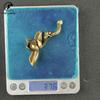 Antique Bronze Lotus Pen rack Desktop Decorations Incense Burner Vintage Copper Zen Tea Table Ornament Home Decor Crafts