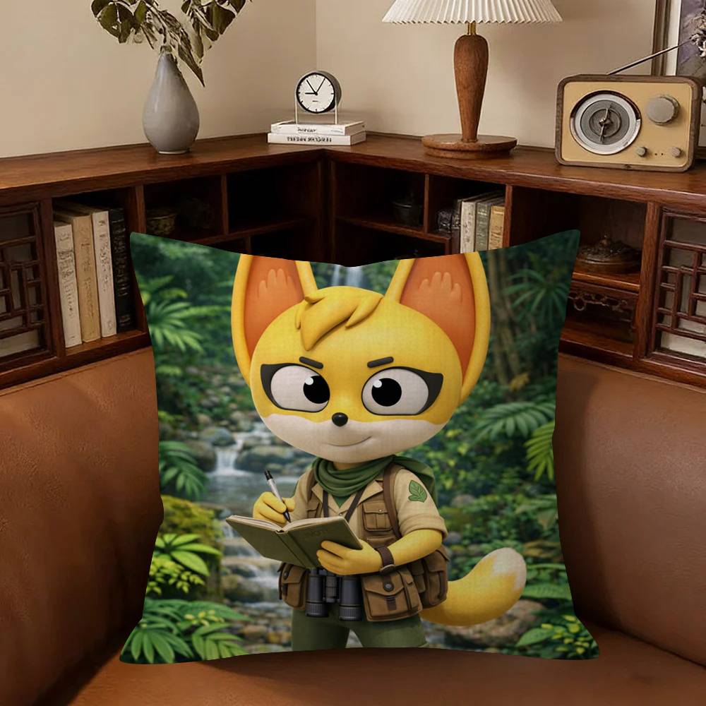Anime The CCreature Cases Cushion Personalized Pillow Cover Kids Bedroom Wild Party Decor Pillowcase kid Birthday shower Gift