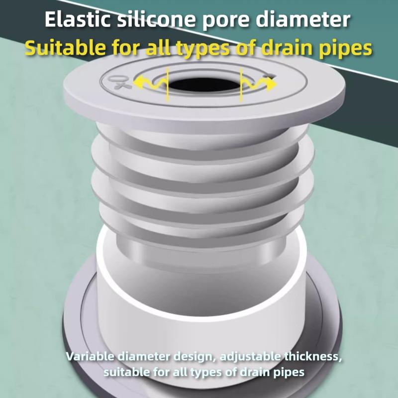 Durable Drains and Floor Deodorization Silicone Core Anti-odor Seal Plugging Cover Anti-insect for Wash Basin, Keep Clean
