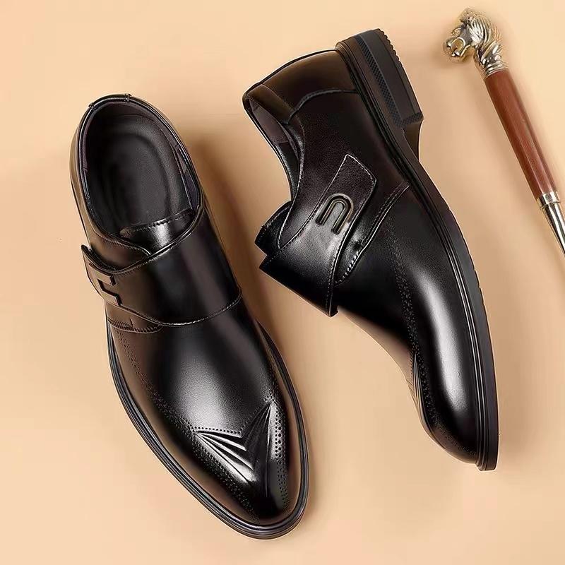 Fashion All-match Flats Casual Luxury Brand Men Loafers Leather Men Dress Shoes Italian Moccasins Breathable Slip on Men Driving Shoes