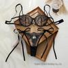 Hot-Selling Translucent Bow Ribbon Lingerie Set - Temptation Flirting Bra 201