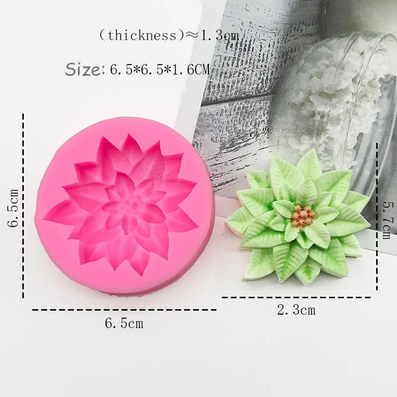 New 3D Christmas Tree Silicone Mold Chocolate Fondant Soap Making Art Resin Mould DIY Party Cake Decoration Kitchen Baking Tools