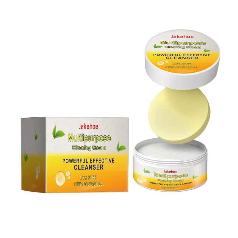 Multipurpose Kitchen Cleaner Cream Polishing Paste Strong Stain Removal for Bathroom Tiles
