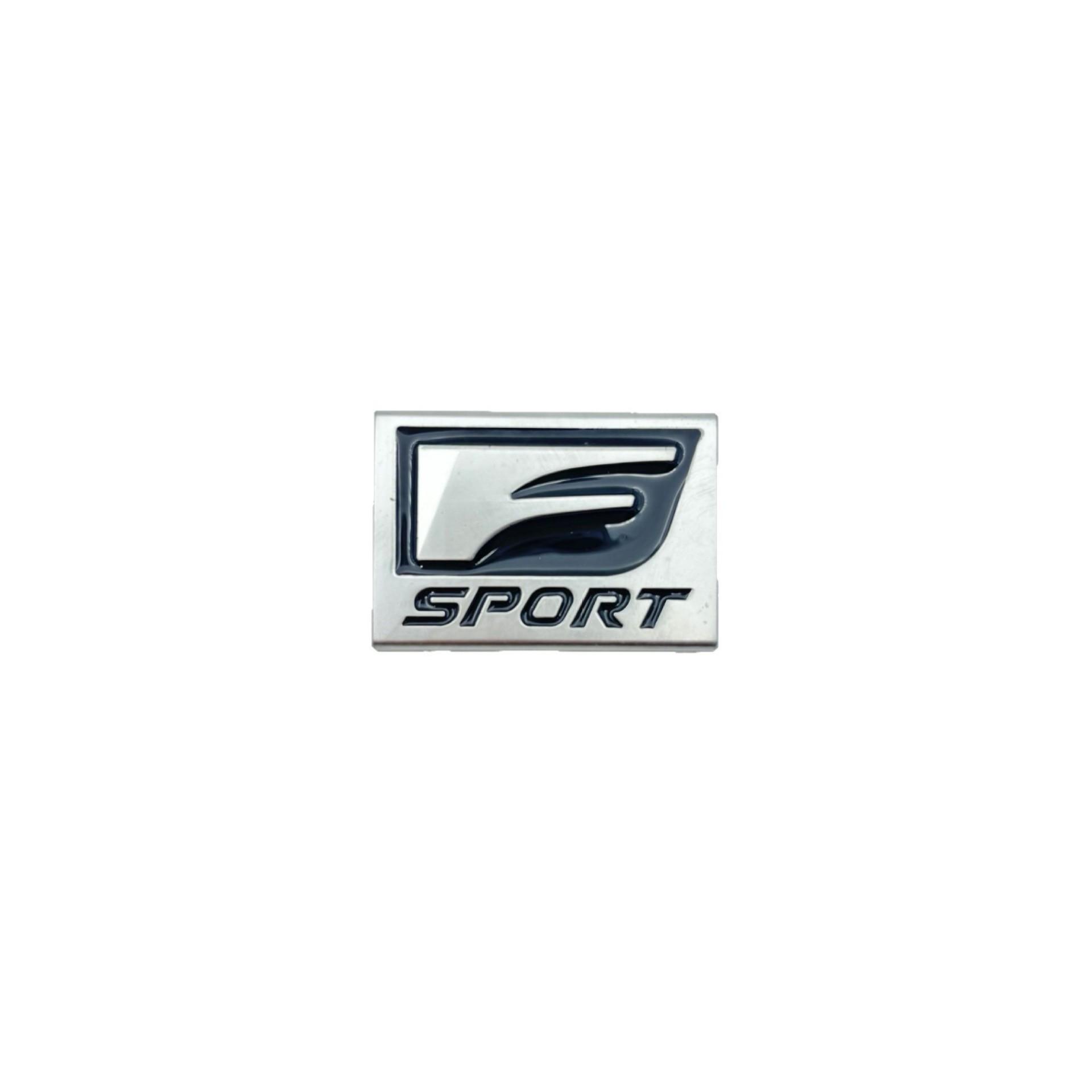 Металлический значок FSPORT для Lexus: Модификация боковой двери, крыла и задней части в спортивном стиле