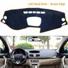 Dashboard Cover Pad Sunshade Dashmat Car Accessories 2012 2014 2015 2016 for Renault Fluence 2009~2017 Samsung SM3 Anti-Slip Mat