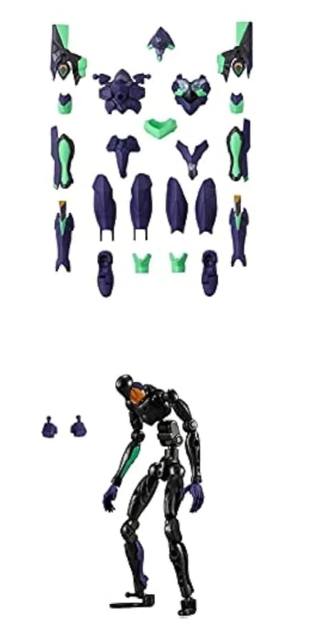 Evangelion New Theatrical Version 02 Evangelion Unit 01 Color Armor Set Evangelion Unit 01 Color Frame Types Set EVA-FRAME [7. (Night Ver.) 8. (Night