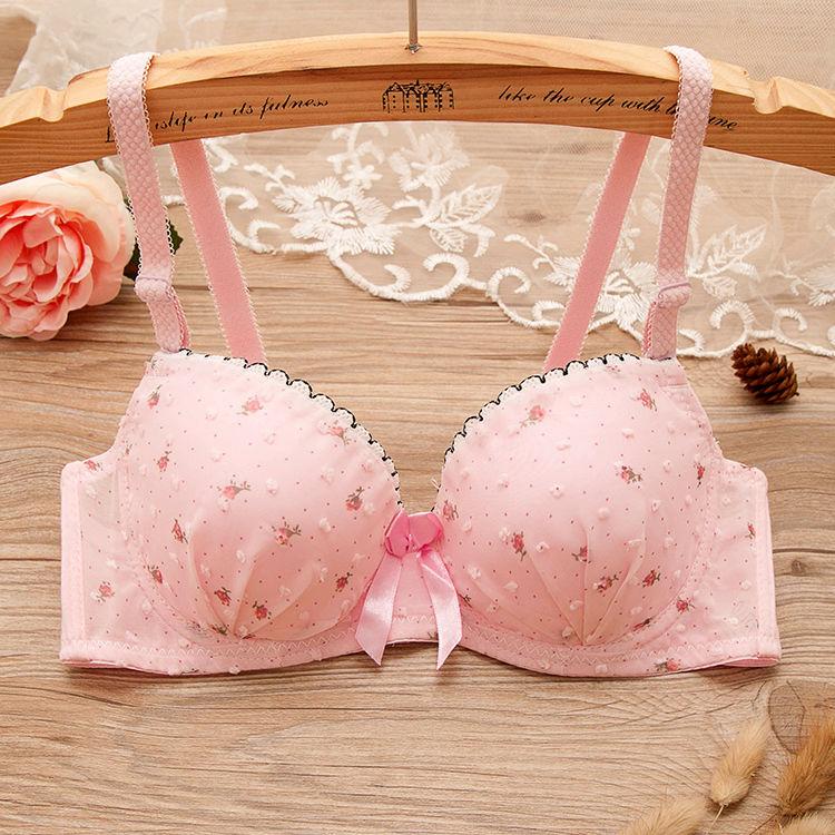 Fashion Bras Ruffles Underwear Girls Cute Lingerie Female Brassiere Colorful Lady Sexy Bras