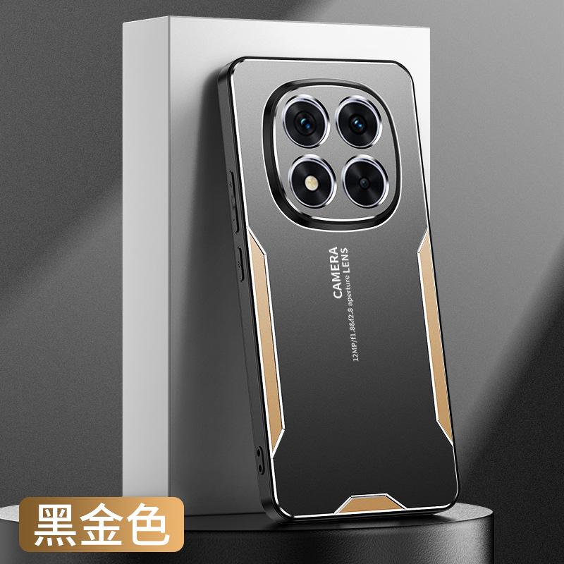 Luxury Metal Frosted Camera Lens protection Hard Back Case for Xiaomi Redmi Note 15 / Note 15 14 Pro+ / Pro Soft Bumper Cover