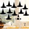 Party Creative Halloween Witch Hat Paper Pendant Party Scene Prop Decoration