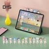 12Pcs Holding Chin Angel Doll Fruit Animal Headgear Angel Figurine PVC Cartoon Angel Figure Bookshelf Desktop Decoration Ornament