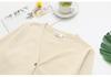2024 Autumn Plus Size V-Neck Knit Cardigan Long Sleeve Versatile Sweater for Women