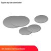 304 Stainless Steel Holeless Round Washer Sealing Plug Plate
