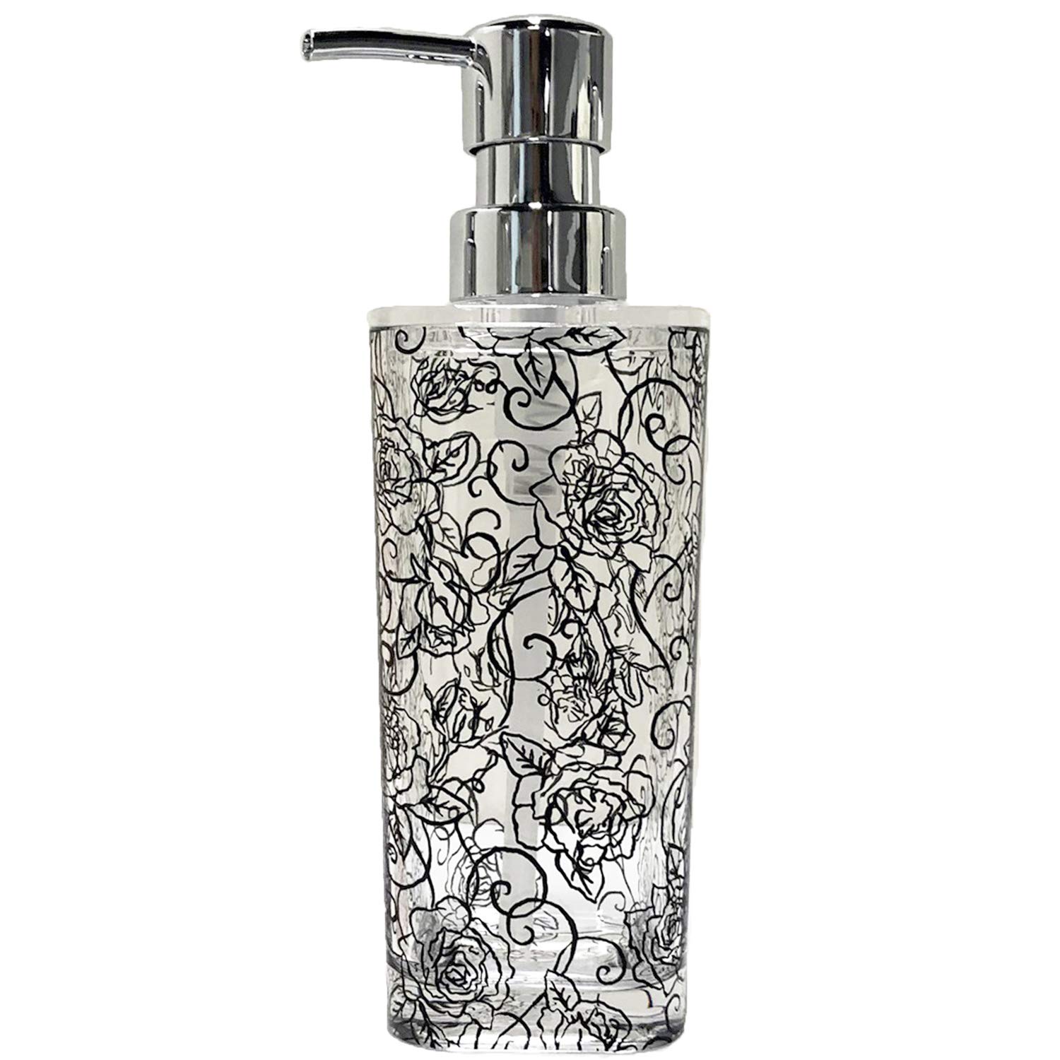 

Senko Clear Rose Shampoo Bottle 420ml 79945 Dispenser, Capacity, Black, чёрный