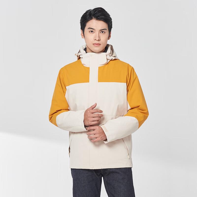 Teluoman Unisex 3-in-1 Waterproof Outdoor Jacket