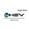1Pcs ABS Plastic Car Styling HEV Logo Emblem Rear Bumper Tail Door Trunk Sticker For Camry Highlander Corolla Auris Hilux