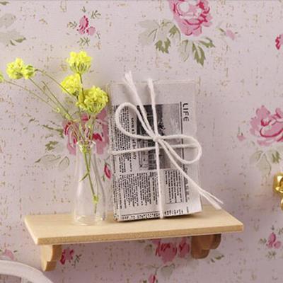 1:12 Casa delle Bambole Miniatura Legno Mensola da Parete Modello Accessori Arredamento