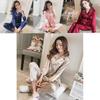 Luxuriously Soft Ice Fabric Ladies Long Sleeve Pyjamas Set For Ultimate Comfort