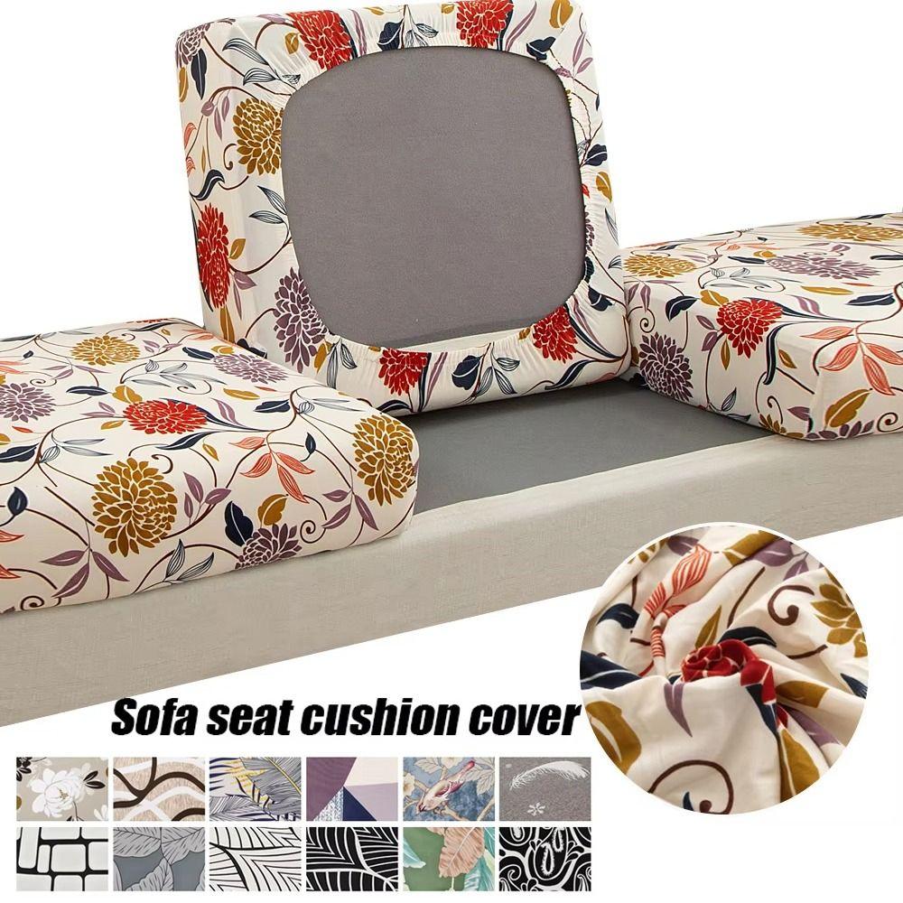 L-Shaped Sofa Covers Rainbow Printing Sofa Seat Protector Sofa Cushion Cover  Home Decoration